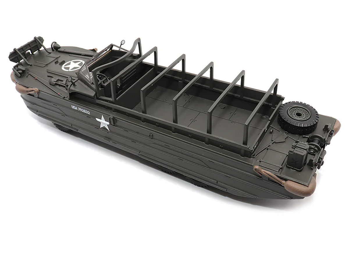 GMC DUKW Amphibious Vehicle Olive Drab "United States Army" 1/43 Diecast Model by Militaria Die Cast