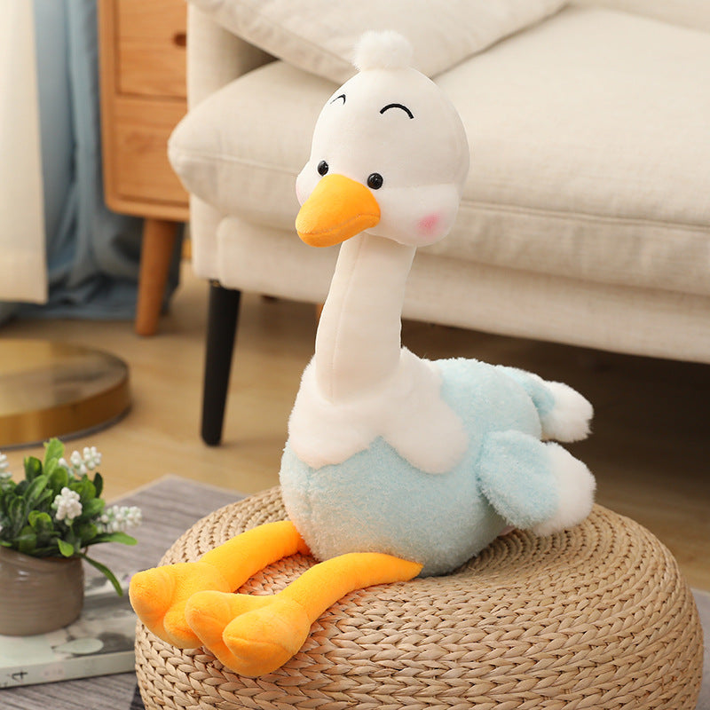 A Girl's Heart Flamingo Plush Toy Ugly Cute Duck Doll