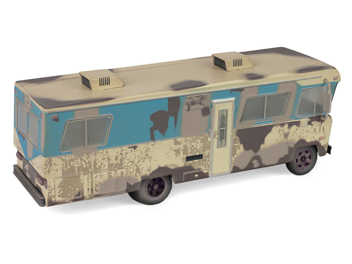 1972 Condor II RV (Recreational Vehicle) "Going on Vacation" Evergreen (Weathered) "Hobby Exclusive" Series 1/64 Diecast Model Car by Greenlight