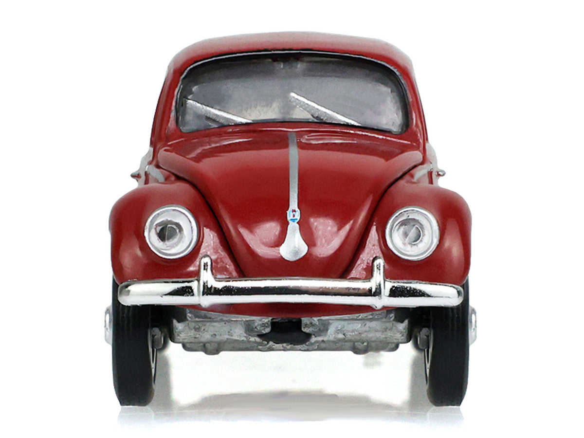 1953 Volkswagen Beetle Split Rear Window Dark Red "Club Vee-Dub" Series 22 1/64 Diecast Model Car by Greenlight