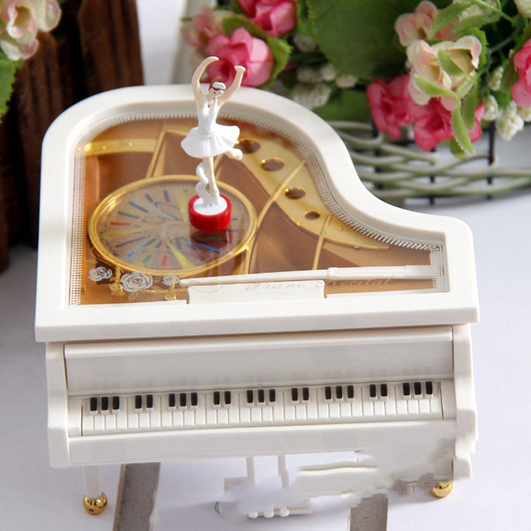 Dancing Girl Piano Music Box Valentine's Day Gift