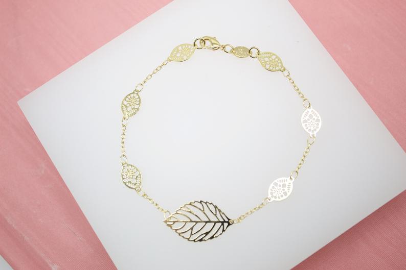 Nature Leaf Bracelet