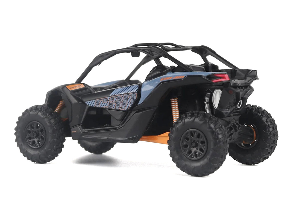 Can-Am Maverick X3 DS Turbo Blue and Orange 1/32 Diecast Model by BRP Models