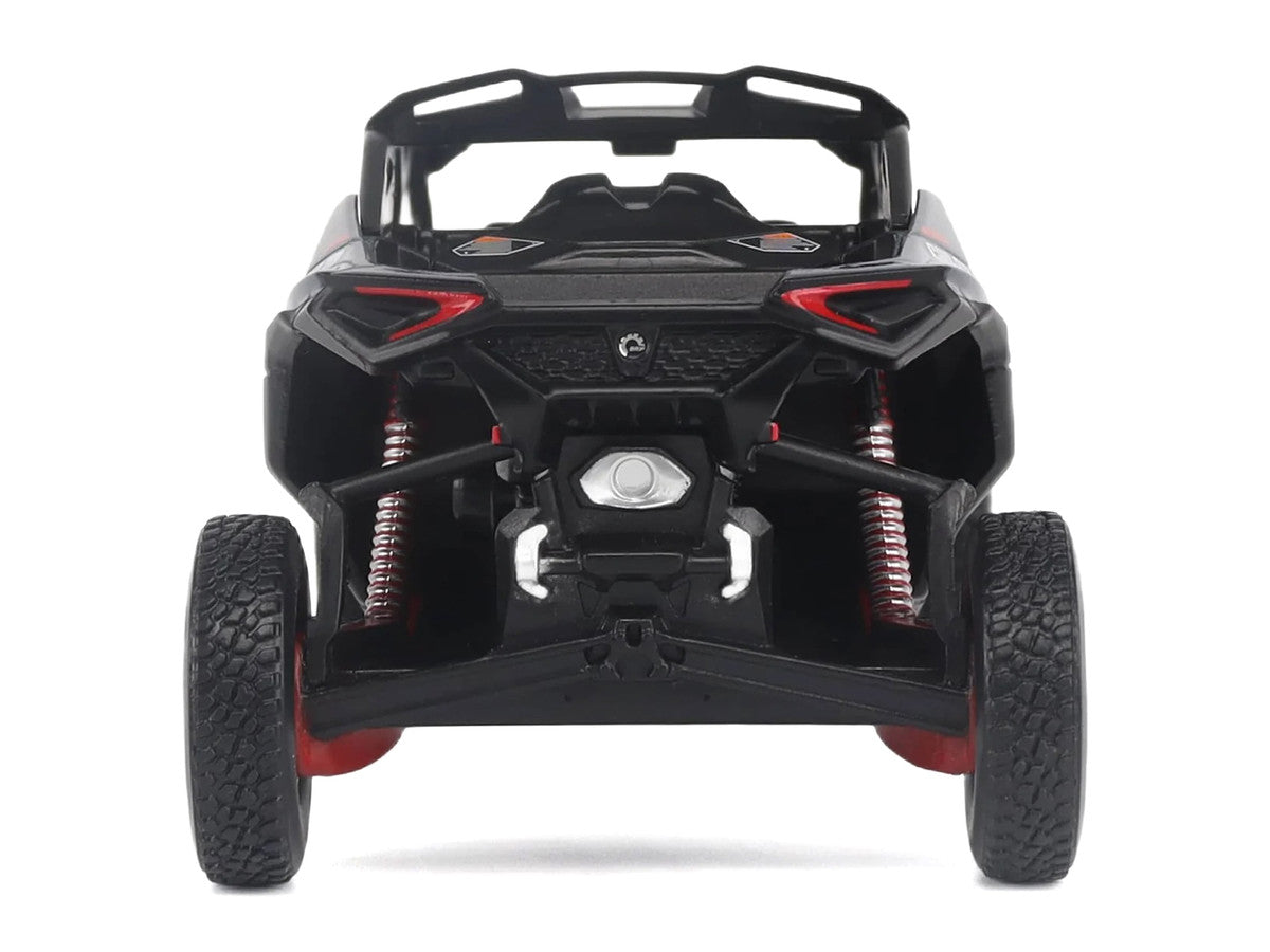 Can-Am Maverick R MAX X RS with Smart-Shox Dark Blue and Red 1/32 Diecast Model by BRP Models