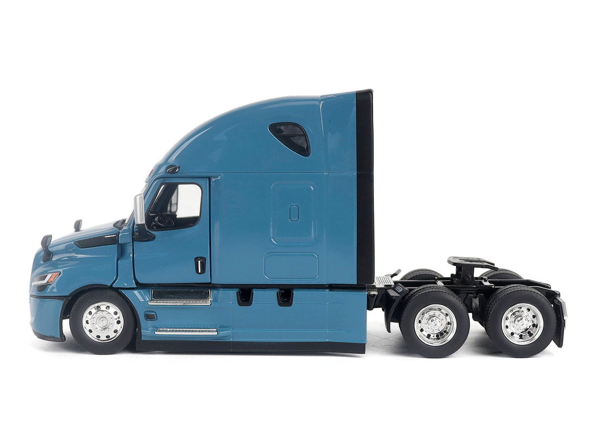 2025 Freightliner Cascadia Gen-5 Sleeper Cab Truck Tractor Signature Blue "Transport Series" 1/50 Diecast Model by Diecast Masters