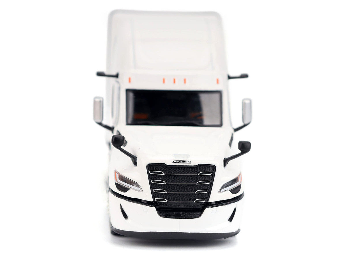 2025 Freightliner Cascadia Gen-5 Sleeper Cab Truck Tractor Winter White "Transport Series" 1/50 Diecast Model by Diecast Masters