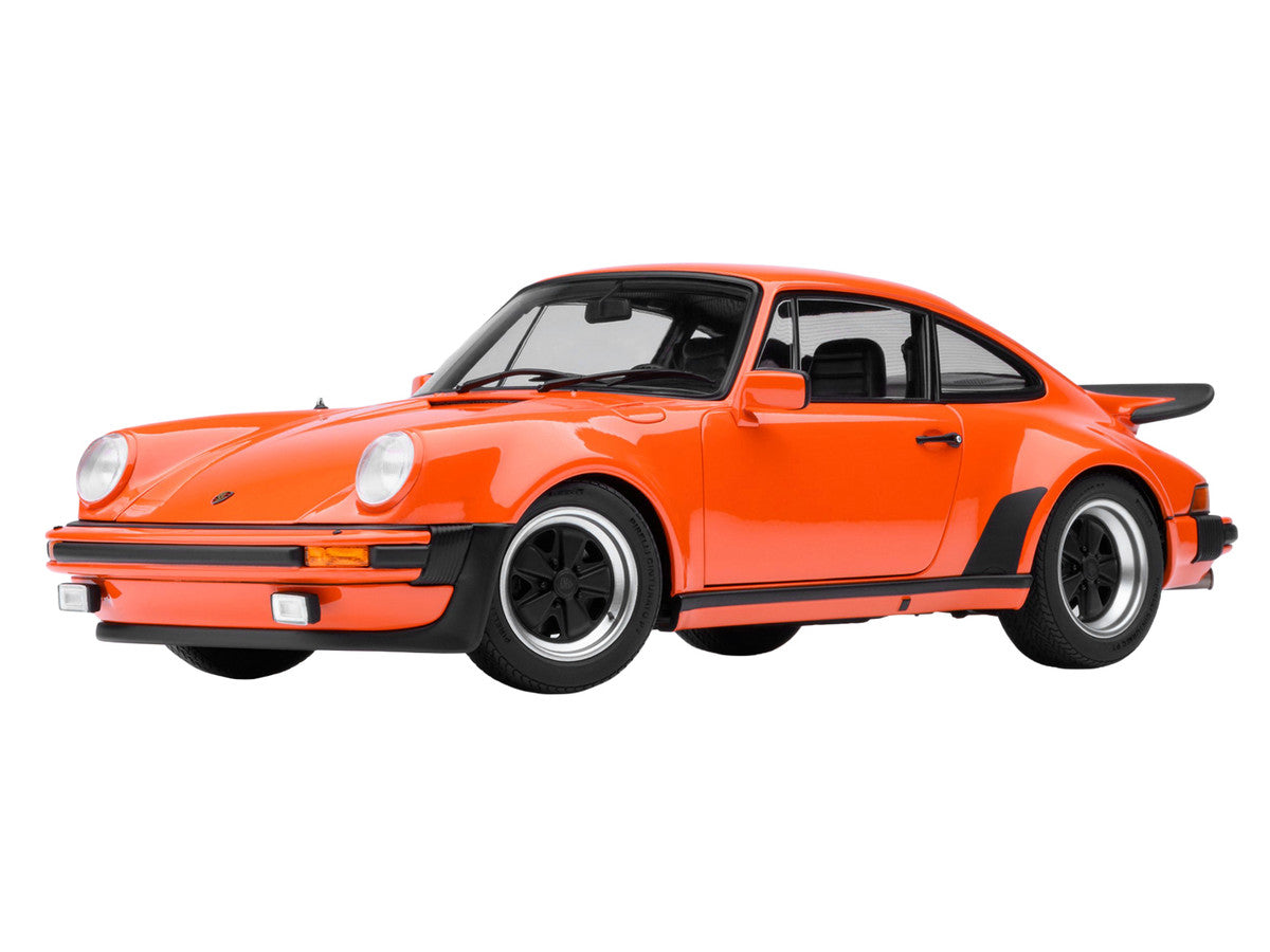 Porsche 911 Turbo 3.0 (930) Continental Orange 1/18 Model Car by Autoart