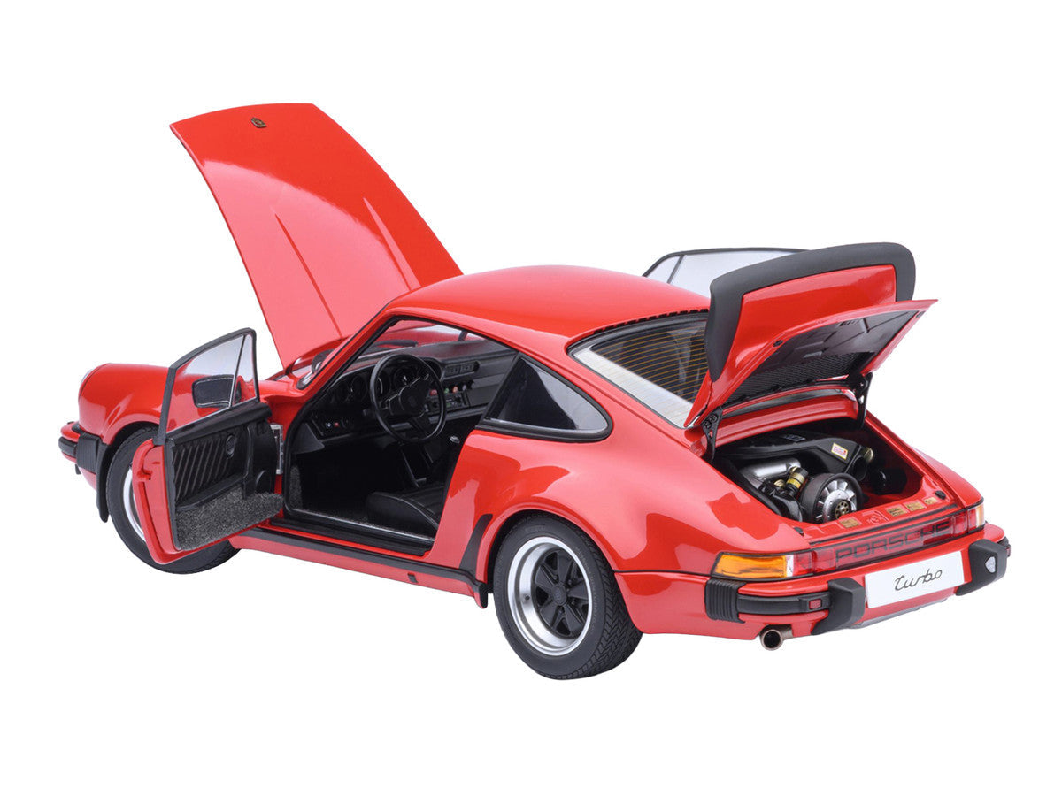 Porsche 911 Turbo 3.0 (930) Guards Red 1/18 Model Car by Autoart
