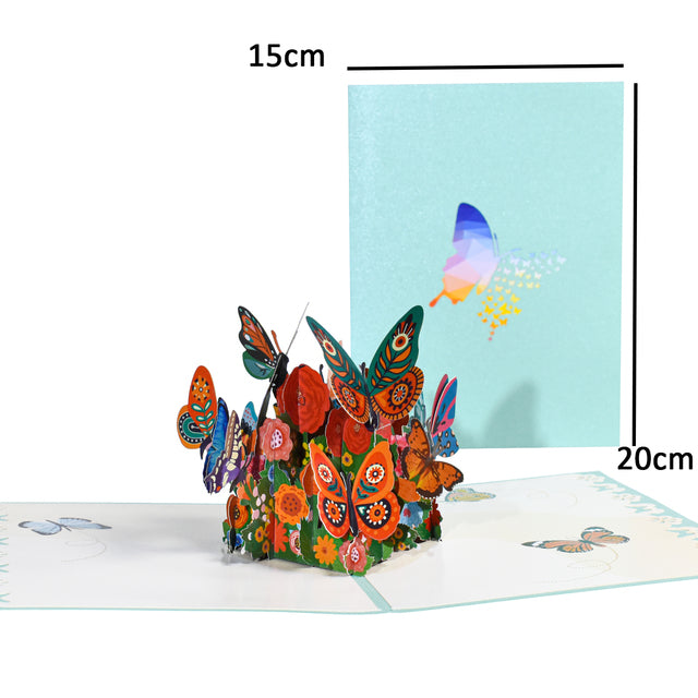 Butterfly Pop-Up Greeting Cards for Mother's Day Gift