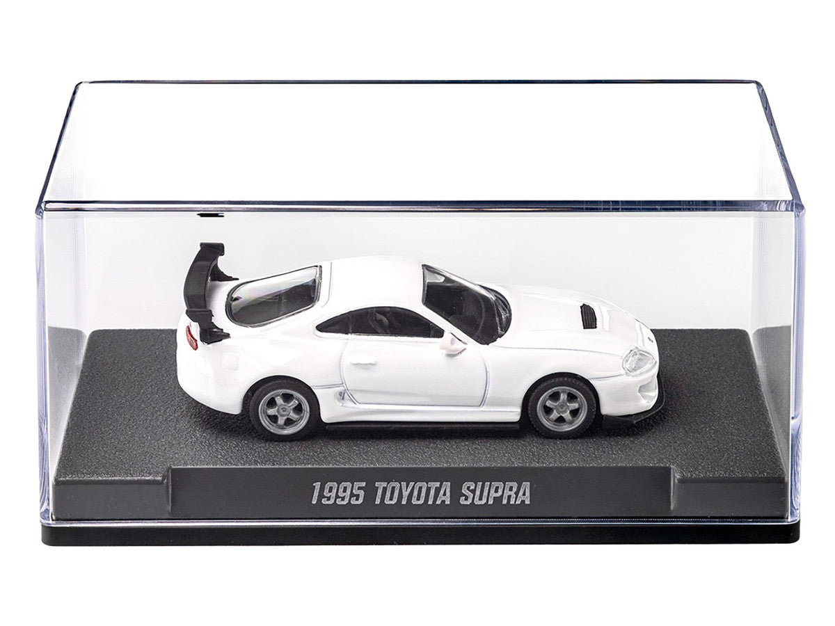 1995 Toyota Supra RHD (Right Hand Drive) White "Collection" Series 1/64 Diecast Model Car by Majorette