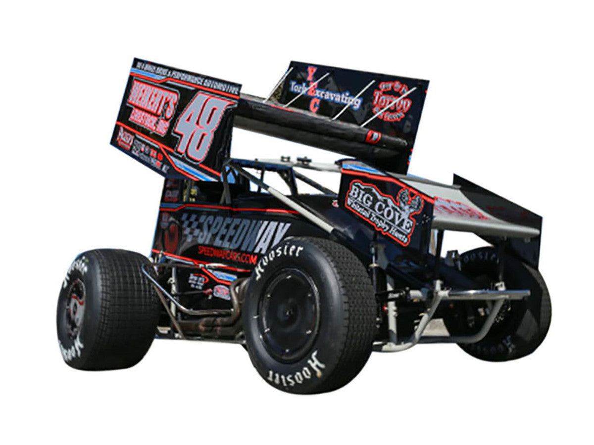 Winged Sprint Car #48 Danny Dietrich "Weikert's Livestock - Speedway Cars" (2026) 1/18 Diecast Model Car by ACME