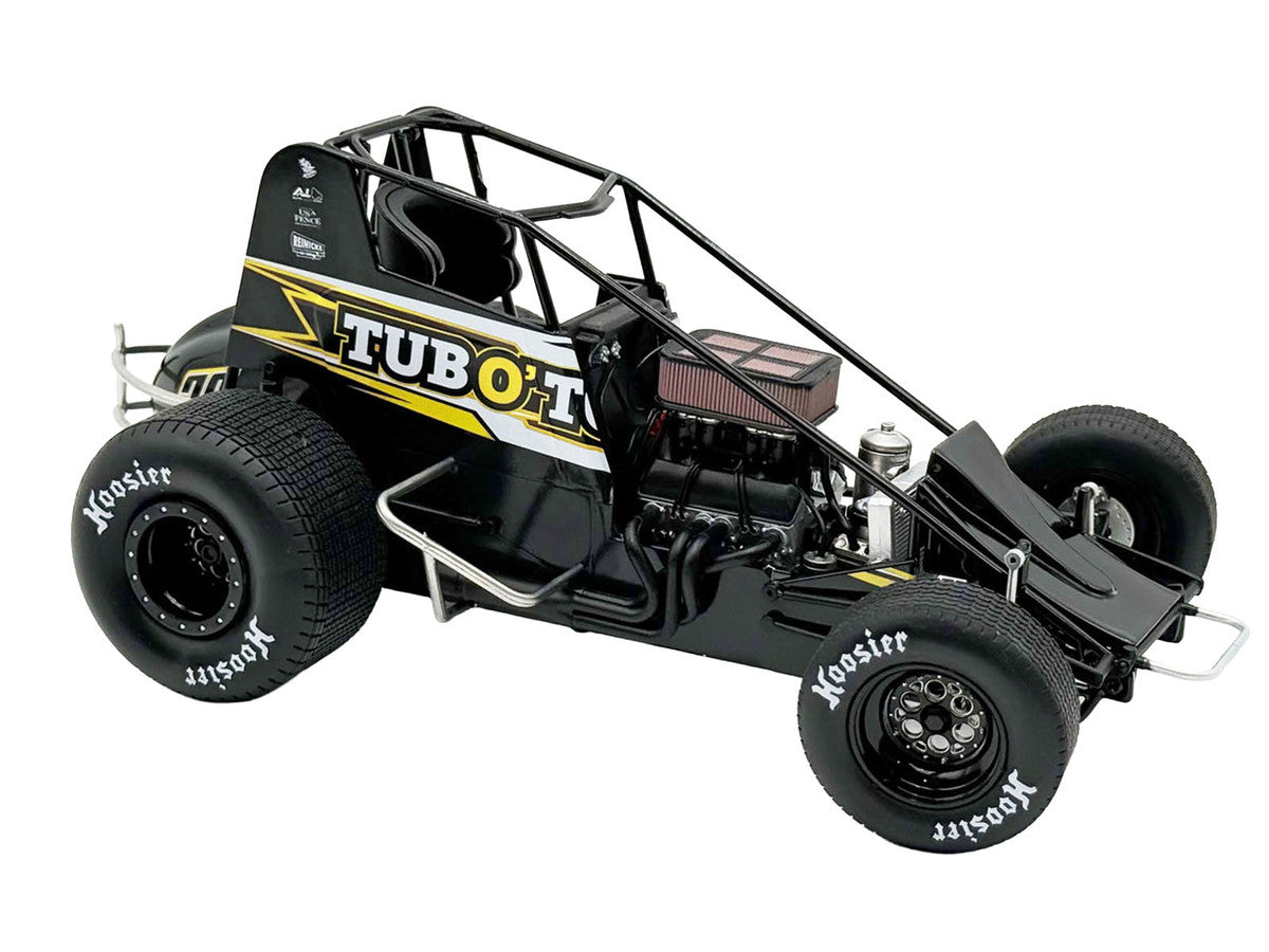 Winged Sprint Car #28M Conner Morrell "Tub O' Towels" (2026) 1/18 Diecast Model Car by ACME