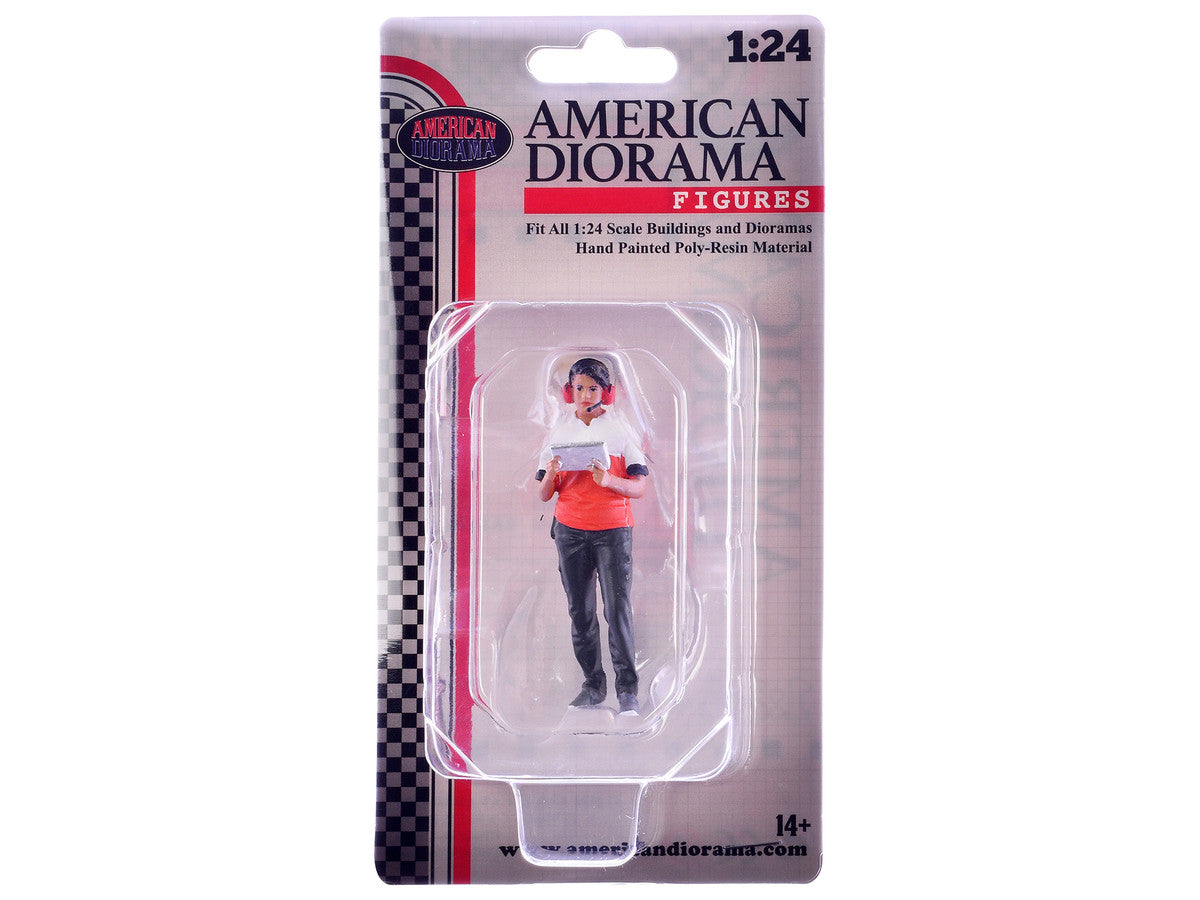 "Race Crew" Figure #3 for 1/24 Scale Models by American Diorama
