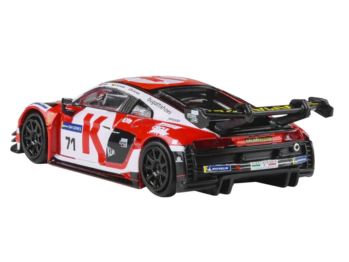 Audi R8 LMS GT3 EVO II #71 Arunas Geciauskas - Nicola Michelon - Tim Muller "Juta Racing" "12 Hours of Misano" (2025) 1/64 Diecast Model Car by Paragon Models
