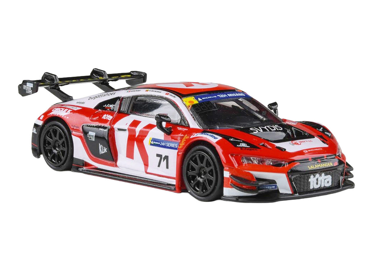 Audi R8 LMS GT3 EVO II #71 Arunas Geciauskas - Nicola Michelon - Tim Muller "Juta Racing" "12 Hours of Misano" (2025) 1/64 Diecast Model Car by Paragon Models