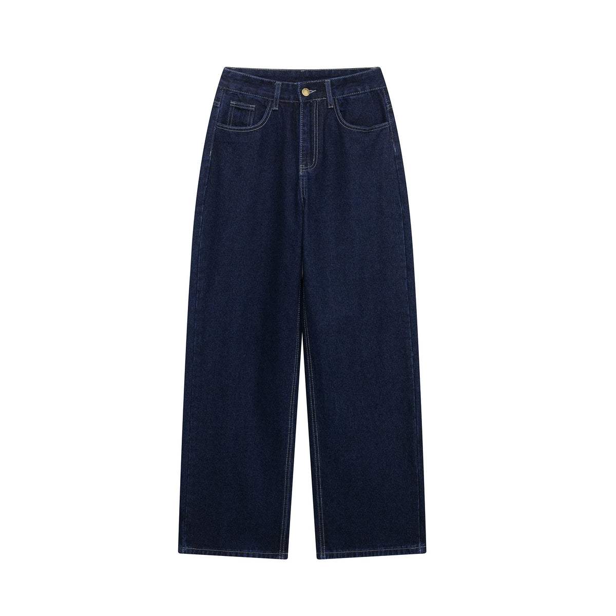 DUOPERI Women Fashion 2 Pieces Sets With Belt Denim Jackets & Vintage Front Zipper Jeans Trousers Feamle Chic Lady Pants Sets