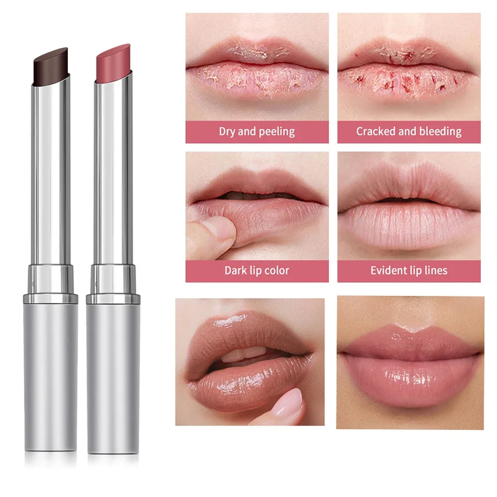 Honey Healthy Natural Colorless Lip Balm Lipstick Long Lasting Moisturizing Lips Plumper Nourish Makeup Lip Care Cosmetics