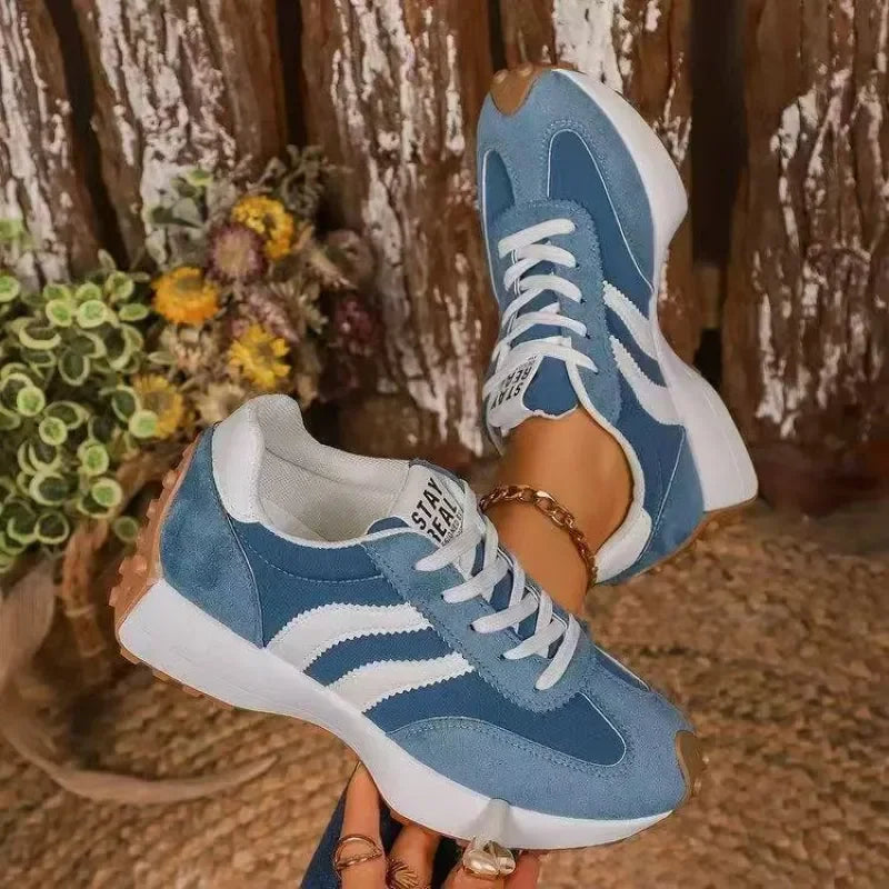 Women's Retro Sneakers Casual Running Shoes Fashion Walking Shoes Lightweight Athletic Tennis Shoes for Ladies