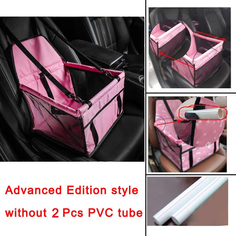 2025 High Quality Breathable Pets Carrier Car Seat Basket Safe Travel Carrier House Kennel Puppy Handbag Outdoor Pet Supplies