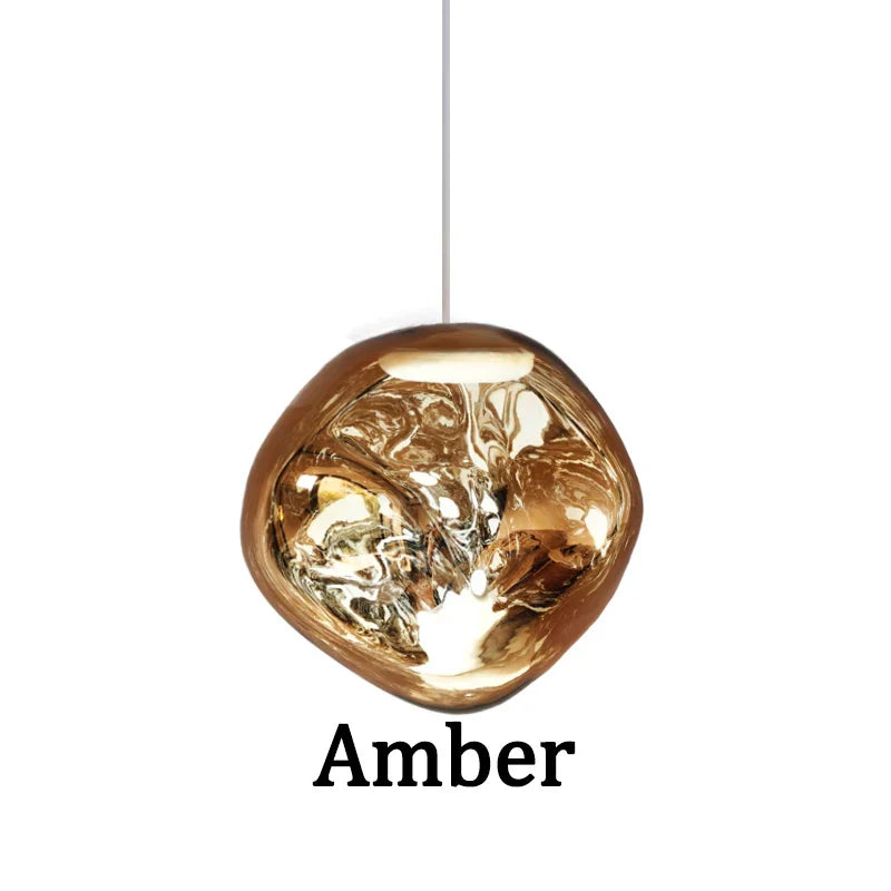 Modern Lava LED Chandeliers PVC Lighting Living Room Deco Hanging Lamp Kitchen Light Fixtures Indoor Home Chandelier Lighting