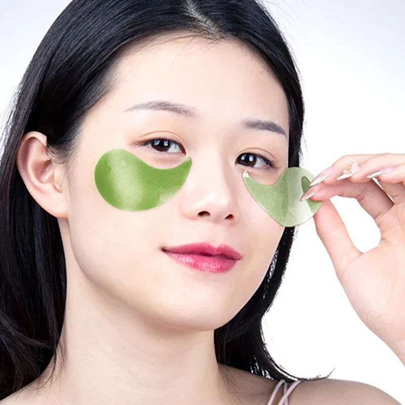 120pcs BIOAQUA Gold Crystal Collagen Eye Mask Anti Dark Circles Anti-Wrinkles Seaweed Moisturizing Eye Patches Eyes Skin Care