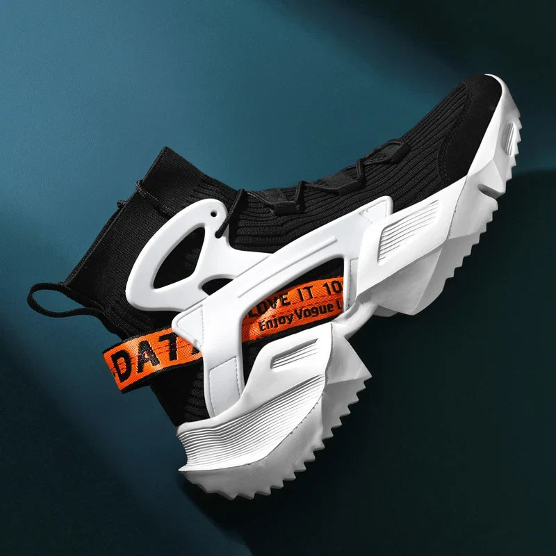 Men's Casual Sneakers Breathable Luxury Trainer Race Shoes Fashion Loafers Running Shoes for Male