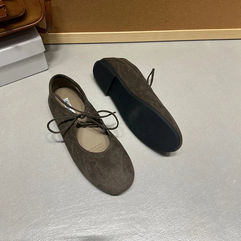 Fashion Butterfly-Knot Women Flats With Shoes Casual Female Soft Footwear Round Toe Ladies Flats Slip On Shoes