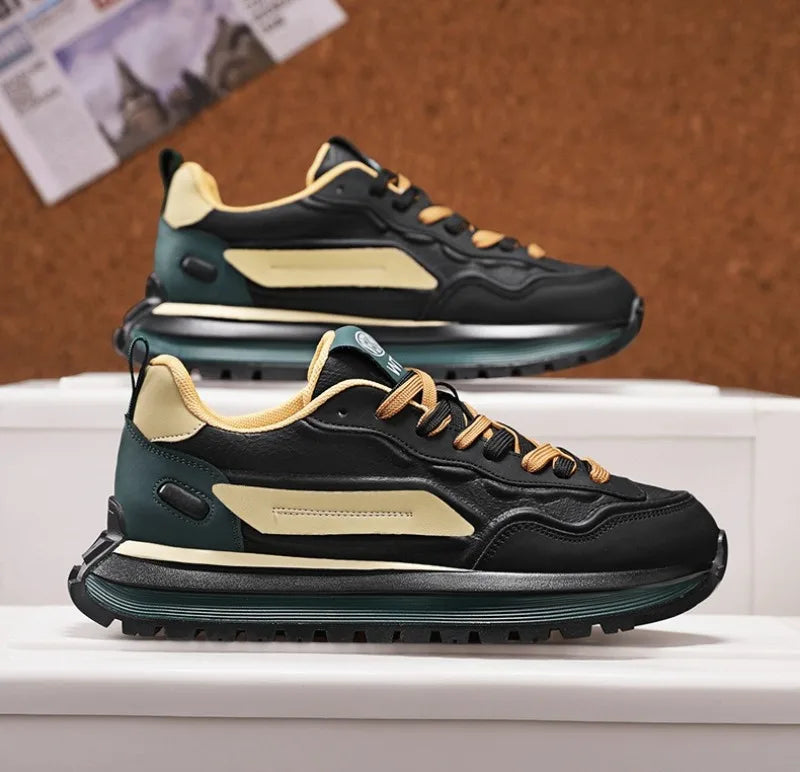 Trend Men Versatile Sneakers 2025 Autumn High Quality Comfortable Platform Sports Running Shoes Outdoor Youth Shoes for Men Plus