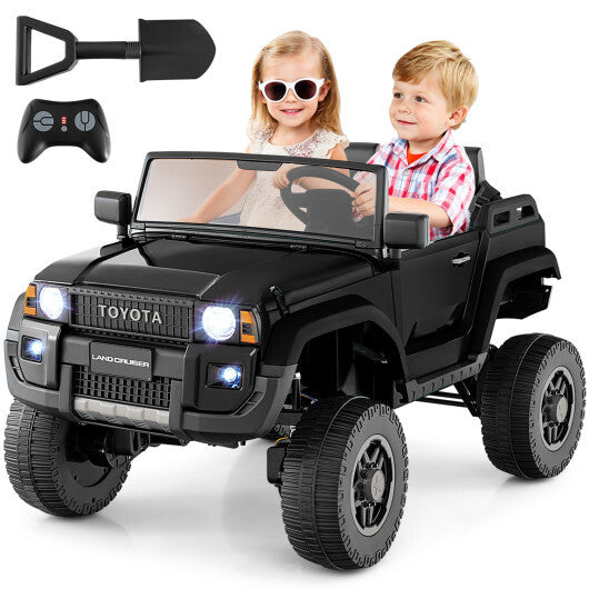 24V 2 Seater Ride on Car 4WD/2WD Switchable for Kids with Remote for Ages 3+-Red