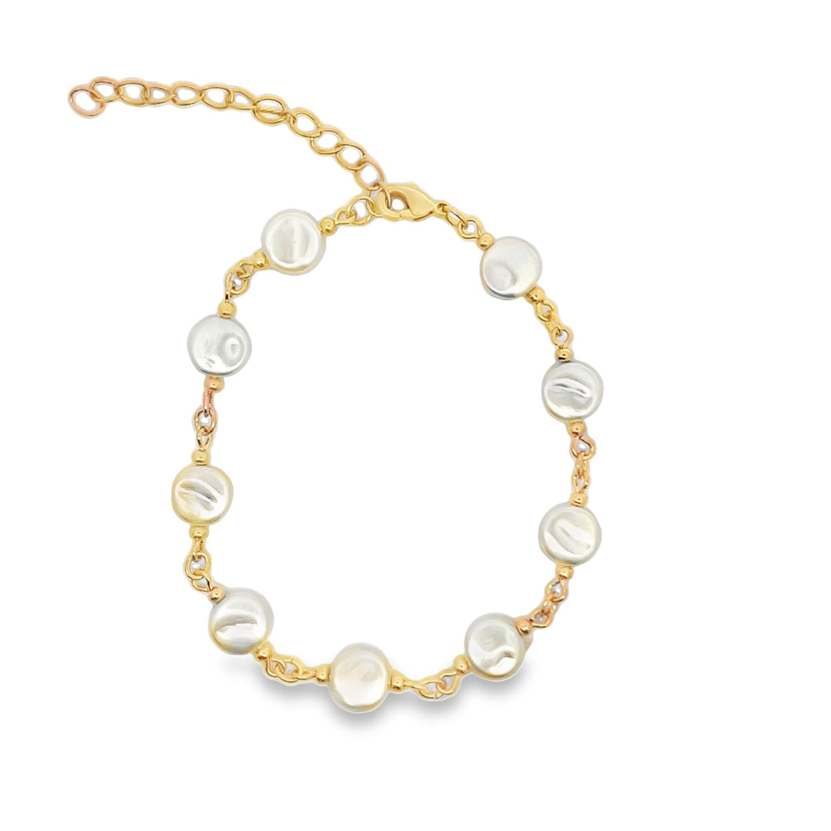 Round Pearl Bracelet (I94)