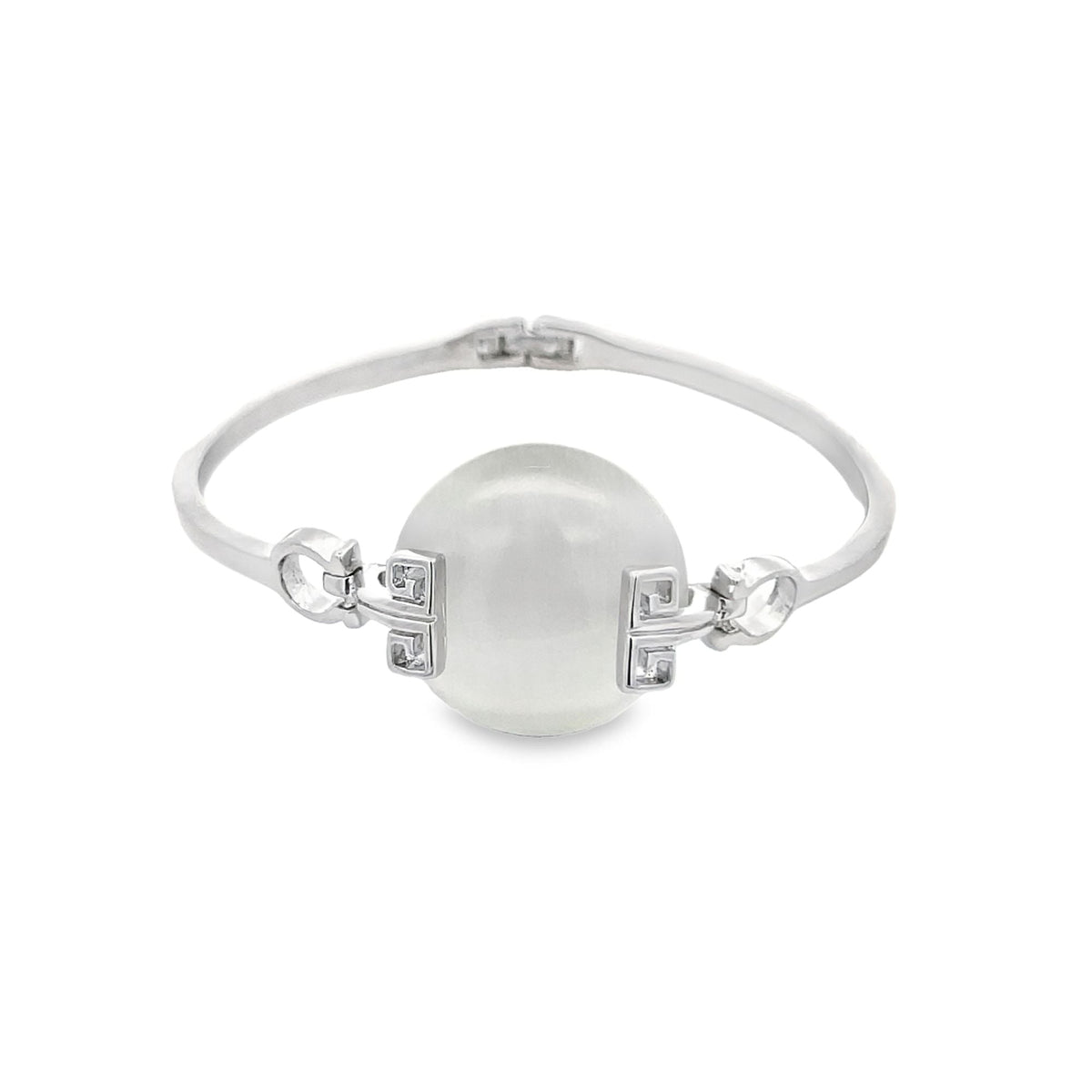 Gemstone Bangle Bracelet