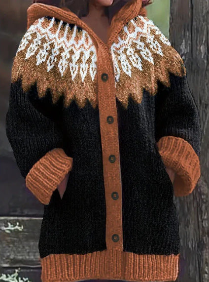 New Animal 3D Printed Casual Hooded Cloak Jacket