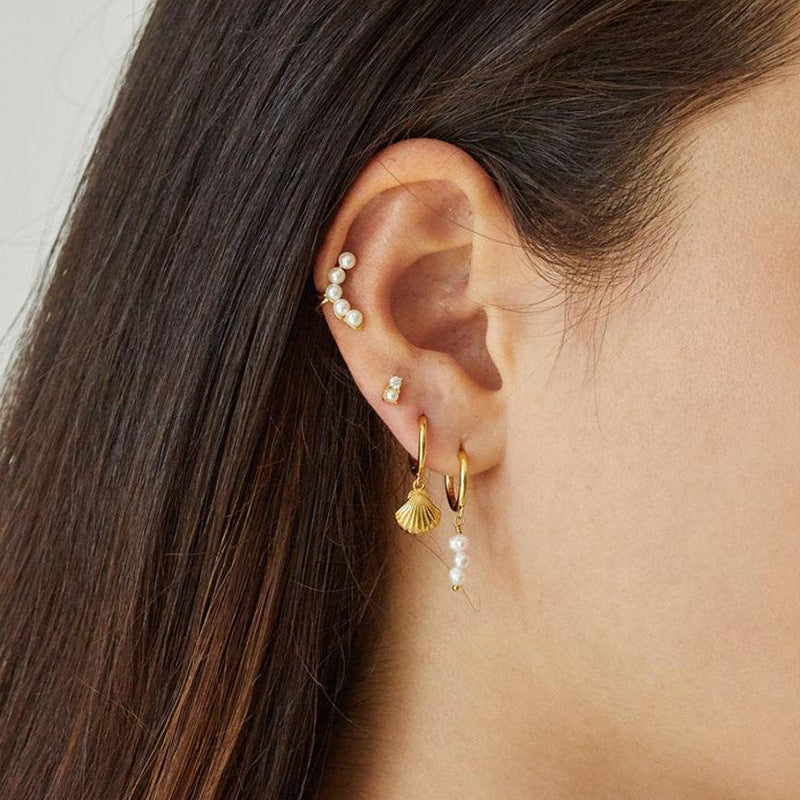 Women's S925 Silver Vintage Earrings