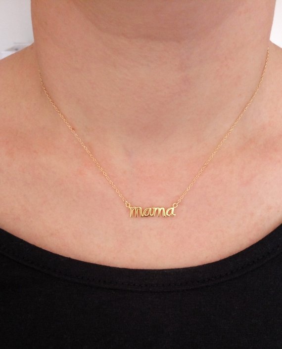Love Pendant Necklace - Mother's Day Gift in English