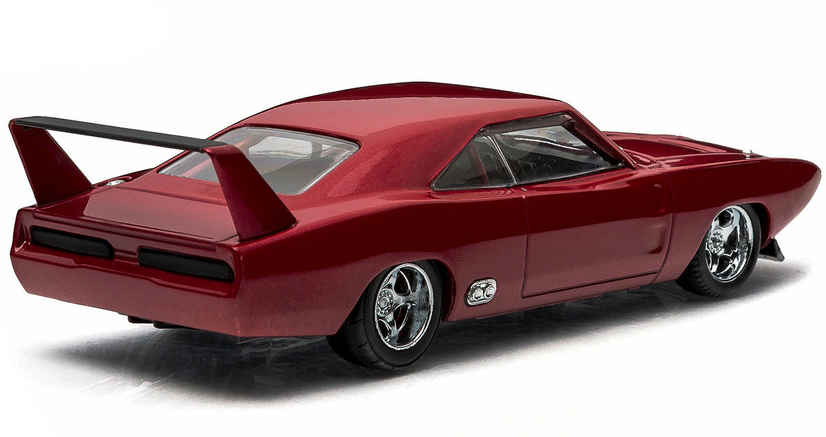 Dom's 1969 Dodge Charger Daytona Maroon "Fast and Furious 6" Movie (2013) 1/43 Diecast Model Car by Greenlight