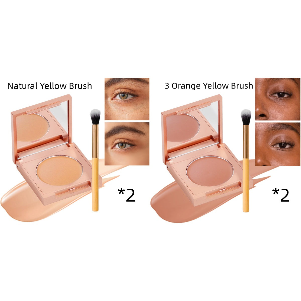 Fundus Creamy Concealer Cover Eye Bags And Dark Circle Natural Cover Skin Blemishes
