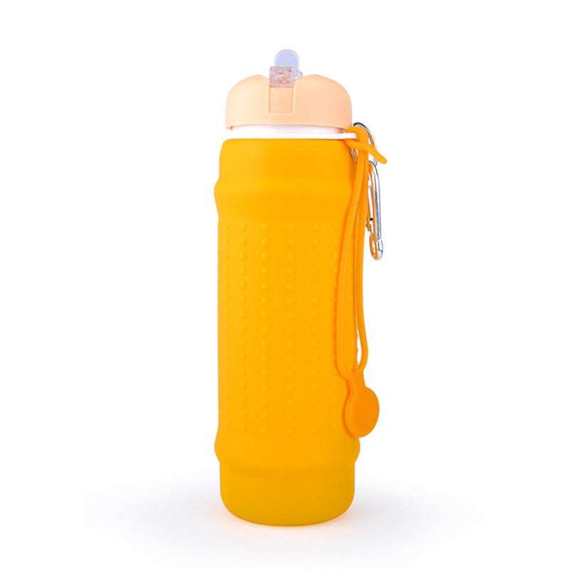 Portable Silicone Water Bottle for Outdoor Travel