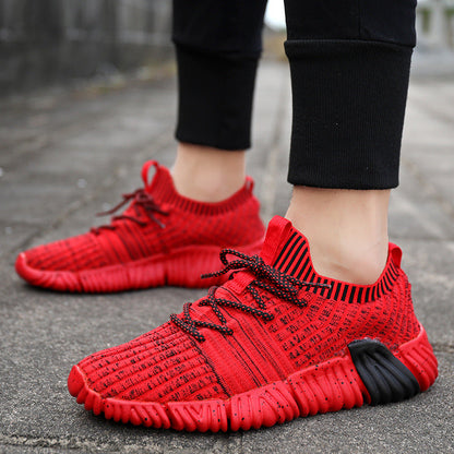 Men's Lightweight Running and Leisure Flyknit Shoes