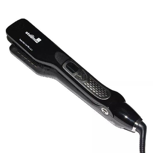 CLRLIFE Titanium Ceramic Steam Hair Brush Flat Iron