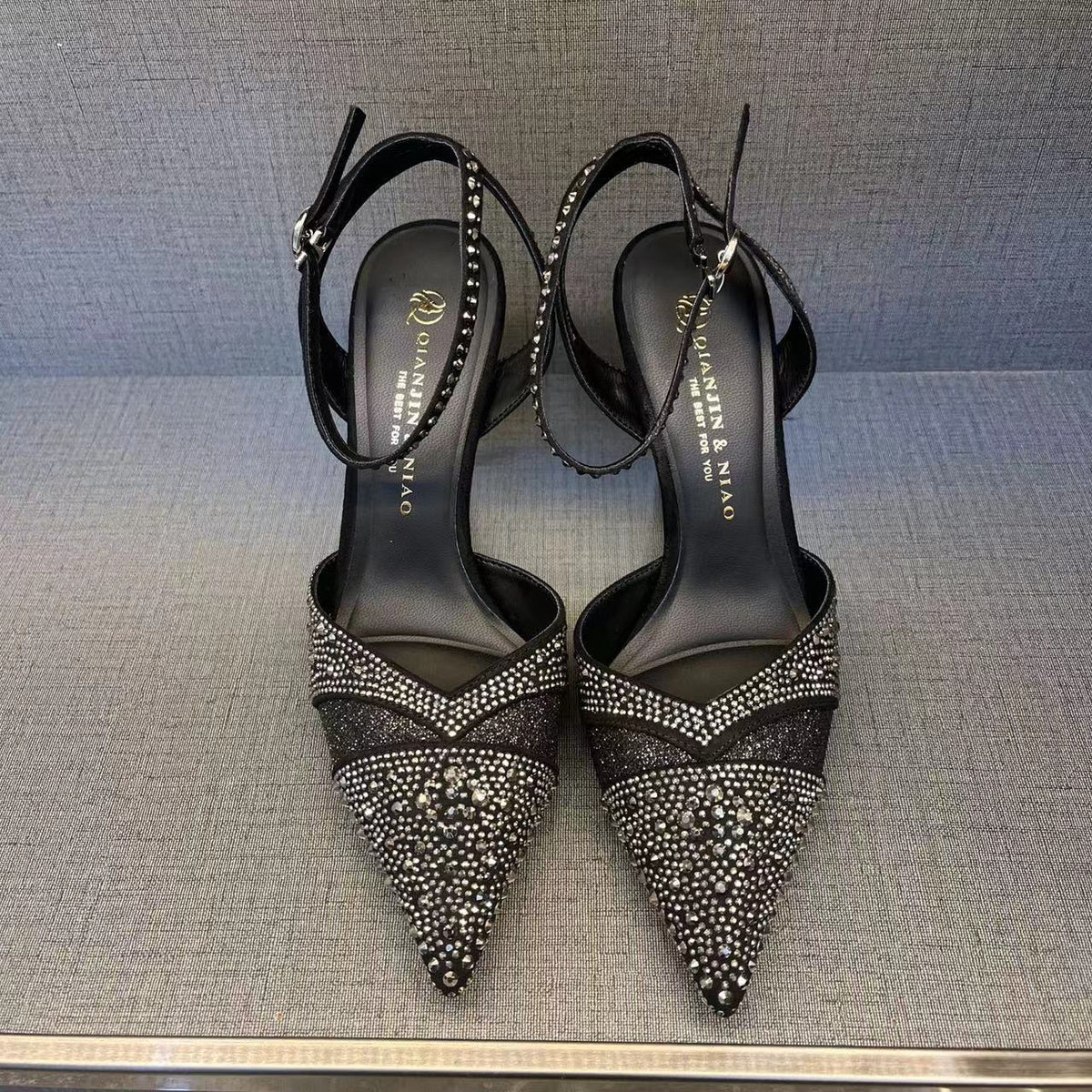 Elegant Hollow Stiletto Heels