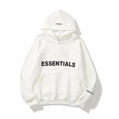 Essentials Hoodie Women and Men Reflective Letters