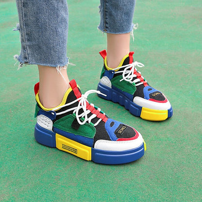 Trendy Ins Dad Shoes - Versatile Harajuku Style