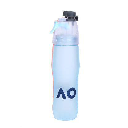Plastic Spray Sports Water Bottle for Students