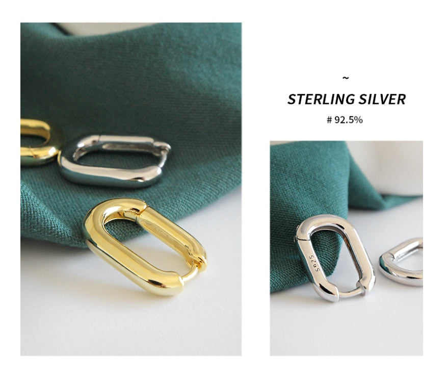 Korean S925 sterling silver earrings