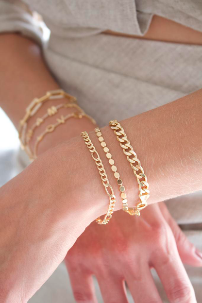 4mm Figaro Bracelet (I256)