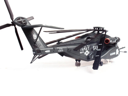 Sikorsky MH-53E Sea Dragon Helicopter "United States Navy Vanguard Tail Number 543" Dark Gray 1/72 Diecast Model by Panzerkampf