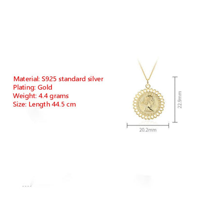 S925 sterling silver clavicle chain