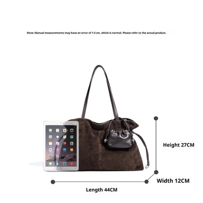 Cortical Women's Spliced Casual Crossbody Bag