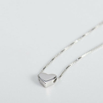 Fashion Simple Heart-shaped Clavicle Chain