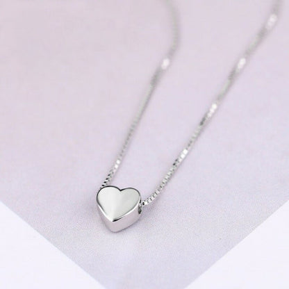Fashion Simple Heart-shaped Clavicle Chain